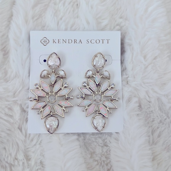 Kendra Scott Jewelry Kendra Scott Aurilla Earrings Nwt White Mop